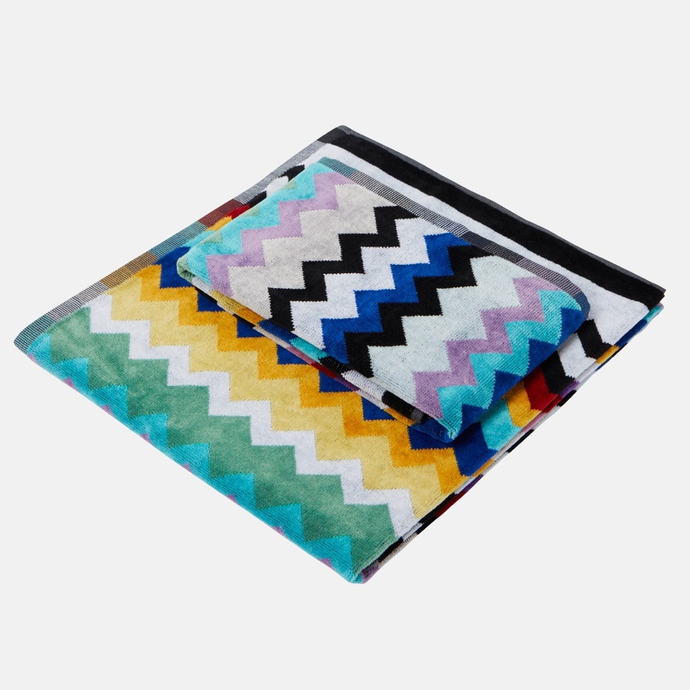 NEW Missoni Cyrus 2-piece Towel Set